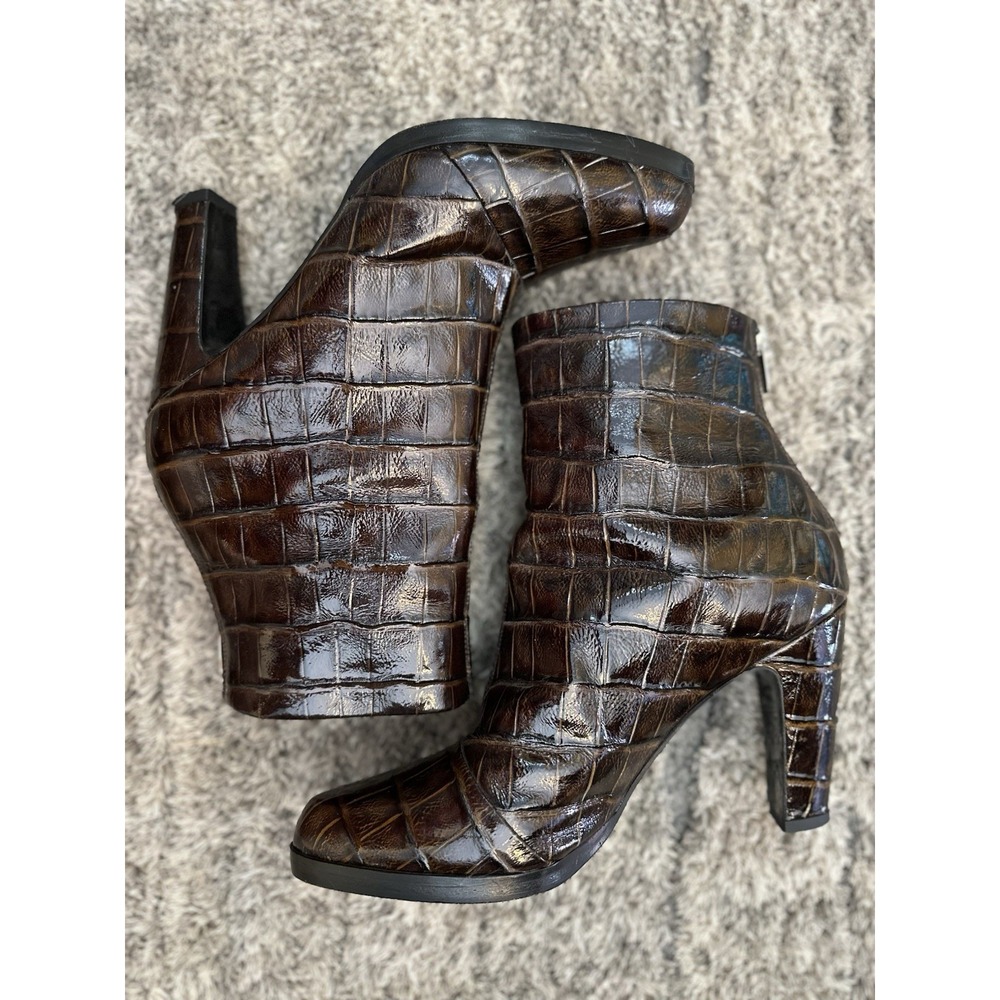 Women's Claudia Ciuti Brown Boots Size 9.5‎ - Picture 5 of 9